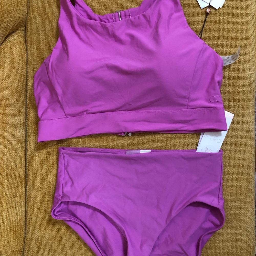Brand new calia fuchsia Bikini Set med/XL